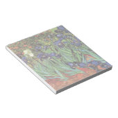Irises van Vincent van Gogh,  tuinkunst Notitieblok (Schuin)