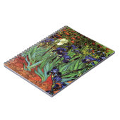 Irises van Vincent van Gogh,  tuinkunst Notitieboek (Linkerzijde)