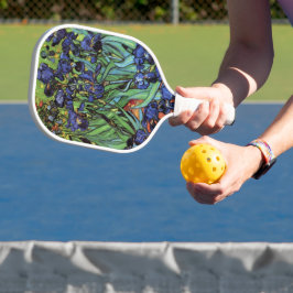 Irises van Vincent van Gogh, tuinkunst Pickleball Paddle