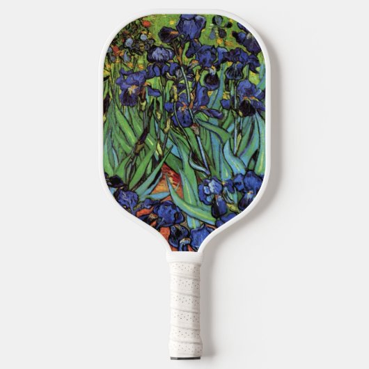 Irises van Vincent van Gogh, tuinkunst Pickleball Paddle (Voorkant)