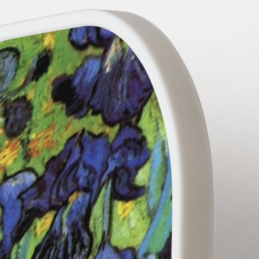 Irises van Vincent van Gogh, tuinkunst Pickleball Paddle (Links Detail)