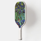 Irises van Vincent van Gogh, tuinkunst Pickleball Paddle (Links)