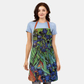 Irises van Vincent van Gogh,  tuinkunst Schort (Gedragen)