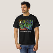 Irises van Vincent van Gogh,  tuinkunst T-shirt (Voorkant volledig)