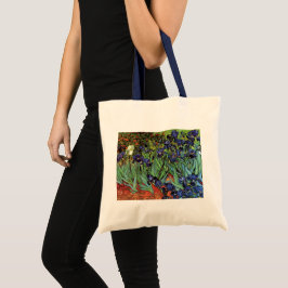Irises van Vincent van Gogh,  tuinkunst Tote Bag