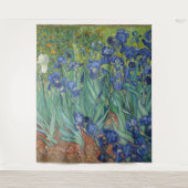 Irises van Vincent Van Gogh Wandkleed (Voorkant)