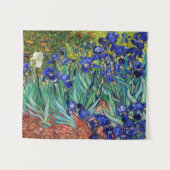Irises van Vincent van Gogh Wandkleed (Voorkant (horizontaal))