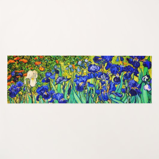 Irises van Vincent Van Gogh Yogamat (Voorkant (horizontaal))