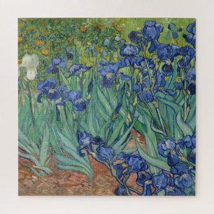 Irises Vincent Van Gogh art for kids Legpuzzel