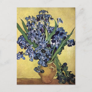 Irises Vincent van Gogh Artwor Feestdagenkaart