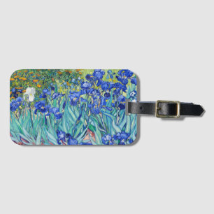 Irises Vincent van Gogh Bagagelabel