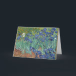 Irises, Vincent Van Gogh, bedankt kaarten<br><div class="desc">Irises,  Vincent Van Gogh - een viering van de meesters van kunst</div>