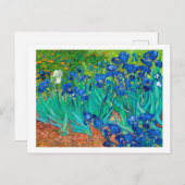 Irises, Vincent van Gogh Briefkaart (Voorkant / Achterkant)