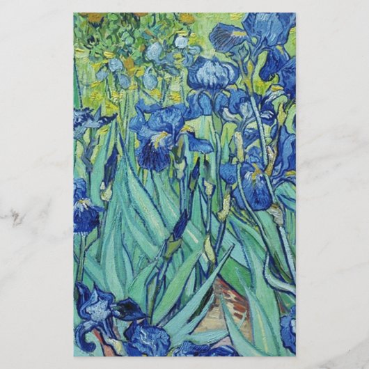 Irises, Vincent van Gogh Briefpapier (Voorkant)