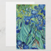 Irises, Vincent van Gogh Briefpapier (Voorkant / Achterkant)