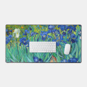 Irises, Vincent van Gogh Bureaumat (Keyboard & Muis)