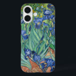 Irises | Vincent Van Gogh iPhone 16 Hoesje<br><div class="desc">Irises (1889) van de Nederlandse postimpressionist Vincent Van Gogh. Origineel landschapsschilderij is een olie op het canvas met een tuin van bloeiende irisbloemen. Gebruik de ontwerphulpmiddelen om douanetekst toe te voegen of het afbeelding te personaliseren.</div>