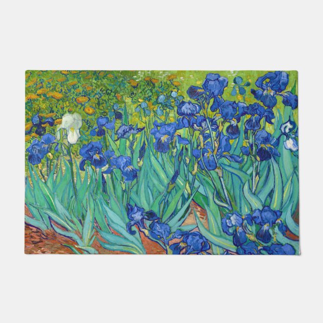 Irises, Vincent van Gogh Deurmat (Voorkant)