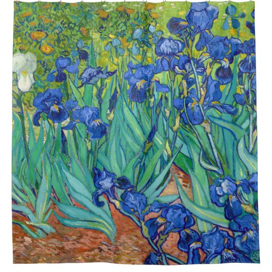 Irises, Vincent van Gogh Douchegordijn (Voorkant)