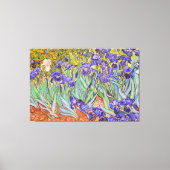 Irises Vincent Van Gogh Fine Art Canvas Afdruk (Voorkant)