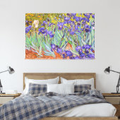 Irises Vincent Van Gogh Fine Art Canvas Afdruk (Insitu (Slaapkamer))