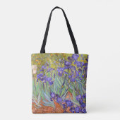 Irises Vincent Van Gogh Fine Art Tote Bag (Achterkant)