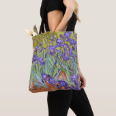 Irises Vincent Van Gogh Fine Art Tote Bag (Dichtbij)