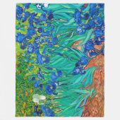 Irises, Vincent van Gogh Fleece Deken (Voorkant)