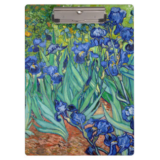 Irises Vincent van Gogh Floral schilderen Klembord