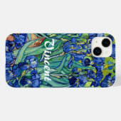 Irises Vincent van Gogh Flower Field Painting Art Case-Mate iPhone Case (Achterkant (horizontaal))