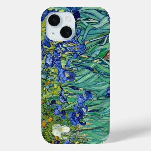 Irises Vincent van Gogh Flower Field Painting Art Case-Mate iPhone Case (Achterkant)
