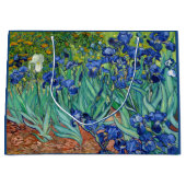 Irises Vincent van Gogh Flowers Fine Art Painting Large Cadeautasje (Voorkant)