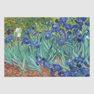 Irises Vincent van Gogh Flowers Fine Art Painting Tissuepapier