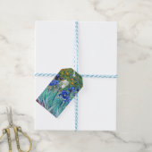 Irises Vincent van Gogh Gift Labels Cadeaulabel (Met Touw)