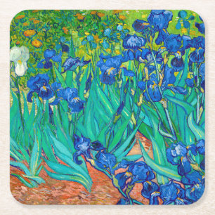 Irises, Vincent van Gogh Kartonnen Onderzetters