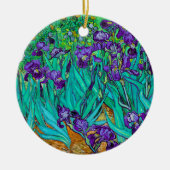 Irises, Vincent van Gogh Keramisch Ornament (Voorkant)