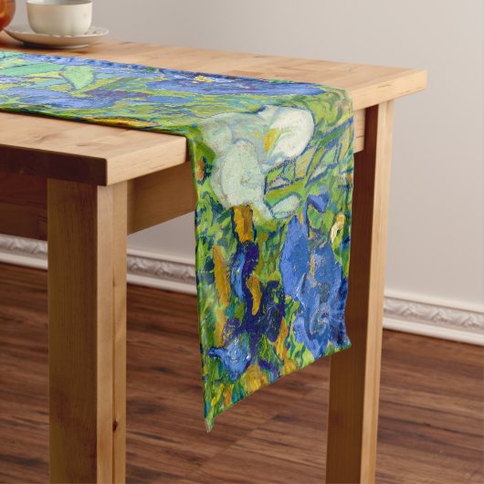 Irises, Vincent van Gogh Korte Tafelloper (Voorbeeld)