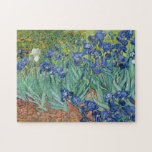 Irises | Vincent Van Gogh Legpuzzel<br><div class="desc">Irises (1889) van de Nederlandse postimpressionist Vincent Van Gogh. Origineel landschapsschilderij is een olie op het canvas met een tuin van bloeiende irisbloemen. Gebruik de ontwerphulpmiddelen om douanetekst toe te voegen of het afbeelding te personaliseren.</div>