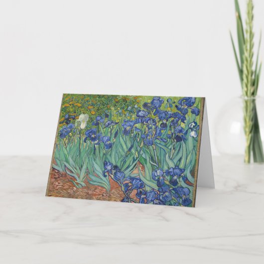 Irises, Vincent Van Gogh, Notecards Notitiekaartje (Voorkant)