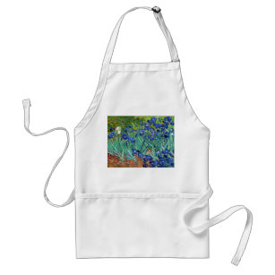 Irises Vincent van Gogh Painting Apron Standaard Schort