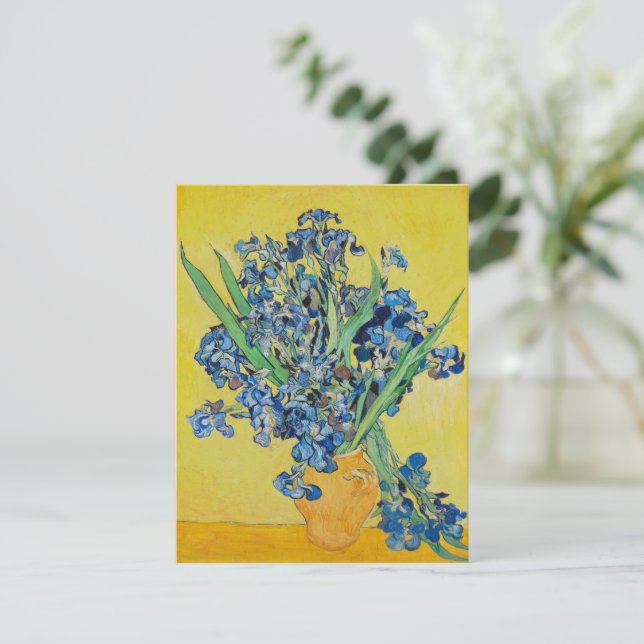 Irises Vincent van Gogh Poster (Staand voorkant)