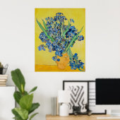 Irises Vincent van Gogh Poster (Thuiskantoor)