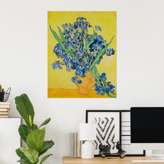Irises Vincent van Gogh Poster (Thuiskantoor)