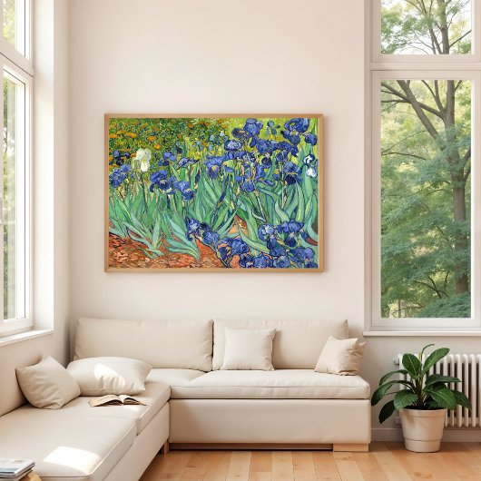 Irises, Vincent van Gogh Poster