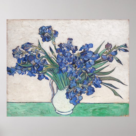 Irises, Vincent van Gogh Poster (Voorkant)