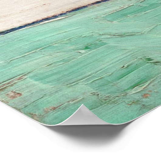 Irises, Vincent van Gogh Poster (Hoek)