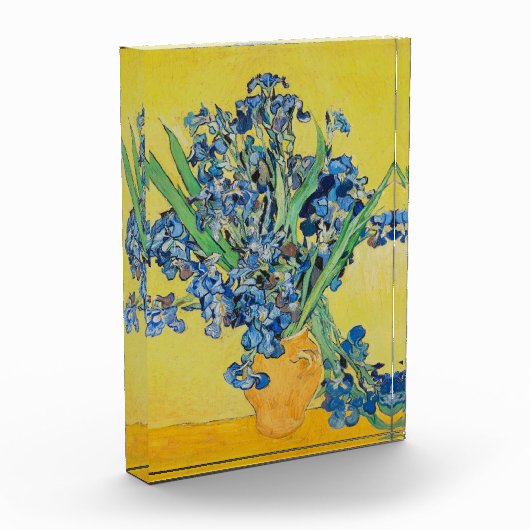 Irises Vincent van Gogh Poster Fotoblokken (Links)