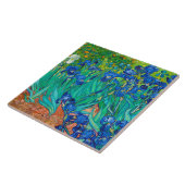 Irises, Vincent van Gogh Tegeltje (Zijkant)