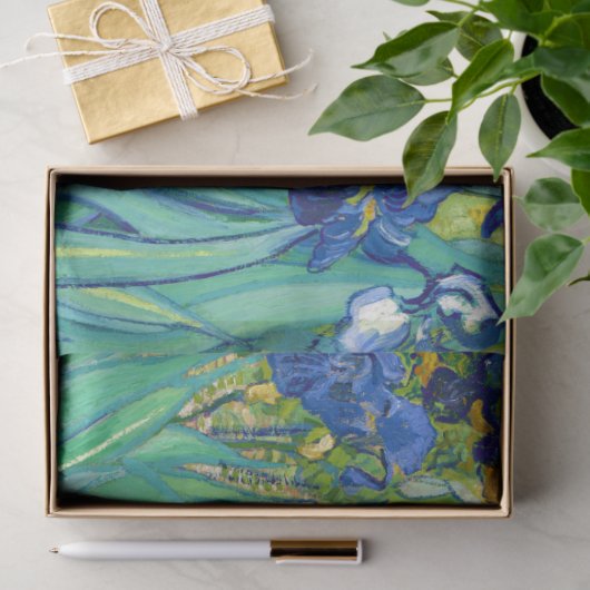 Irises, Vincent van Gogh Tissuepapier (Geschenk)
