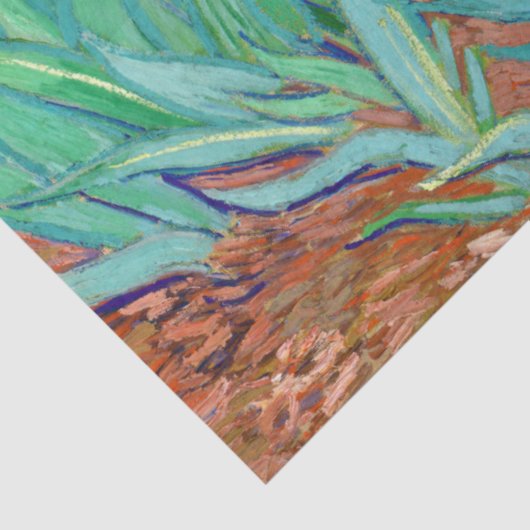Irises, Vincent van Gogh Tissuepapier (Detail)
